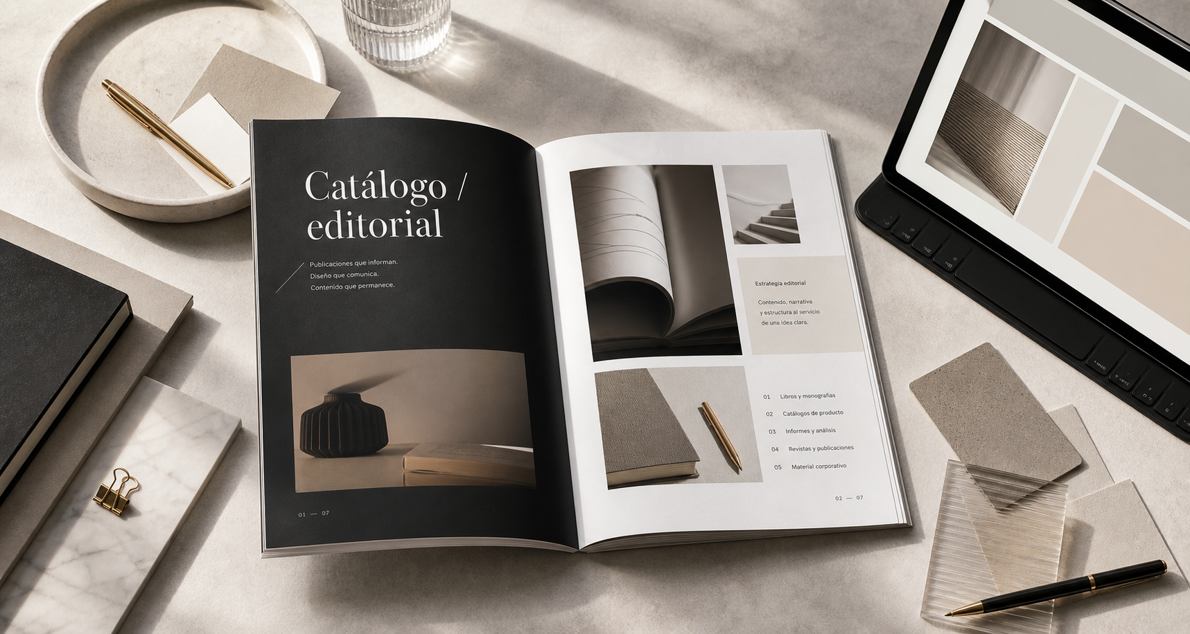 Imagen generada de referencia editorial para catálogo, diagramación y mockups comerciales